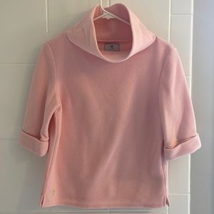 Dudley Stephens Orchard St Boatneck Fleece Pink Medium